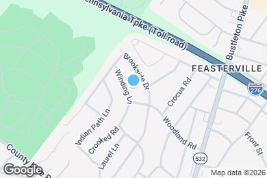 Map image of the property - 77 Winding Ln