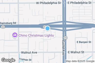 Map image of the property - 2427 S Fern Ave