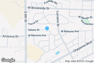 Map image of the property - 511 Salano Dr