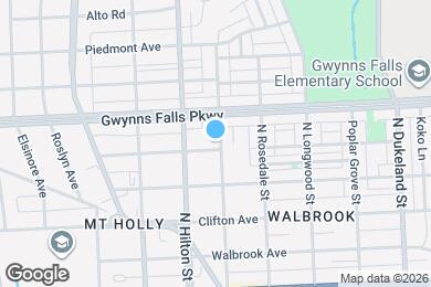 Map image of the property - 3200 Elgin Ave