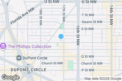 Map image of the property - 1700 17th St NW