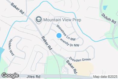 Map image of the property - 2118 Serenity Dr NW
