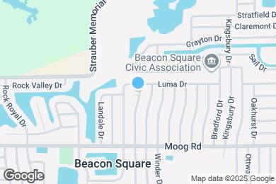 Map image of the property - 3627 Annona Ct
