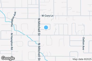 Map image of the property - 9701 W Poppy St
