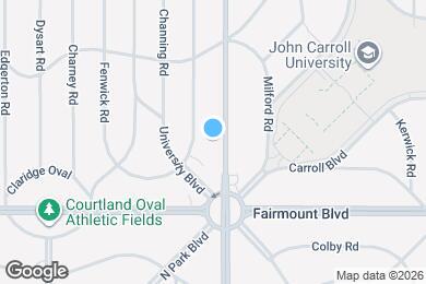 Map image of the property - 2612 Warrensville Center Rd
