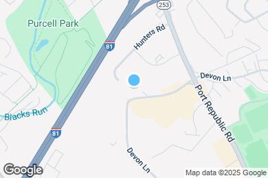 Map image of the property - 1390 Hunters Rd