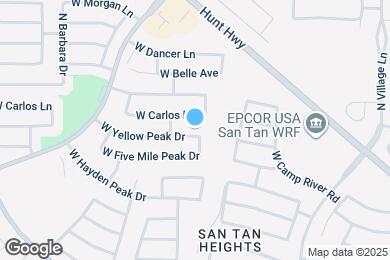 Map image of the property - 3062 W Yellow Peak Dr