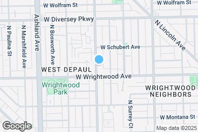 Map image of the property - 2621 N Southport Ave