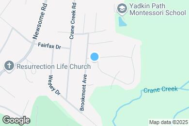 Map image of the property - 1804 Woodbridge Dr