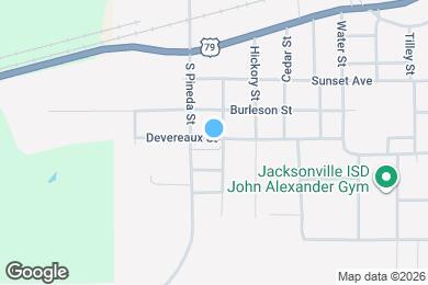 Map image of the property - 1107 Devereaux St