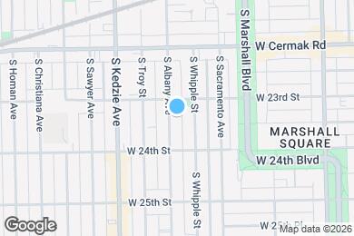 Map image of the property - 2321 S Albany Ave