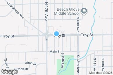Map image of the property - 89 N 16th Ave