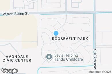 Map image of the property - 134 N 109th Dr