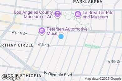 Map image of the property - 736 S Genesee Ave