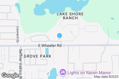 Map image of the property - 1122 Lake Shore Ranch Dr