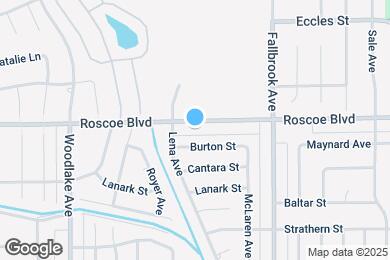 Map image of the property - 22934 Roscoe Blvd
