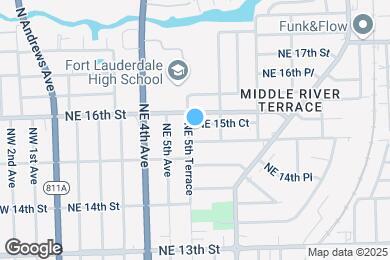 Map image of the property - 530 NE 15th Ct