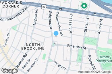 Map image of the property - 157 Babcock St