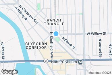 Map image of the property - 1769 N Clybourn Ave