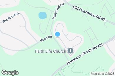 Map image of the property - 1996 Peach Shoals Cir