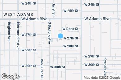 Map image of the property - 1492 W 27th St