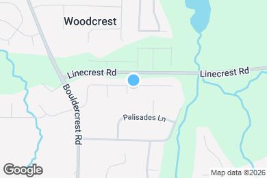 Map image of the property - 170 Palisade Point Dr
