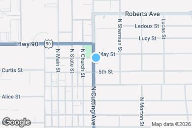 Map image of the property - 1010 N Cutting Ave