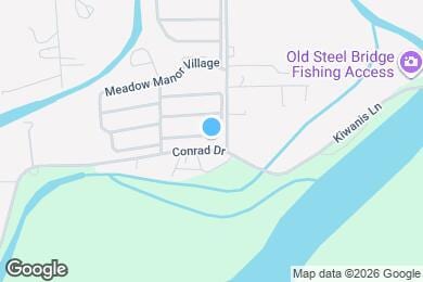 Map image of the property - 1045 Conrad Dr