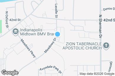 Map image of the property - The Meadows