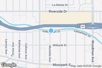 Map image of the property - 4552 Murietta Ave