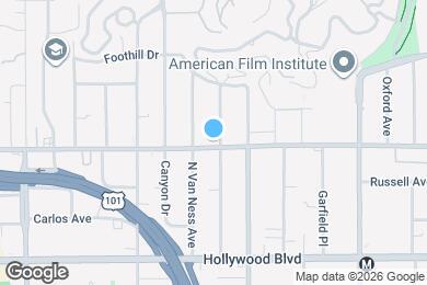 Map image of the property - 5757 Franklin Ave