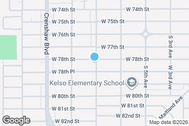 Map image of the property - 3100 W 78th St