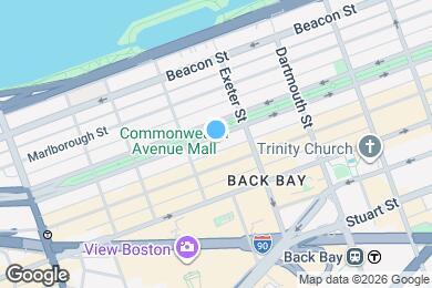 Map image of the property - 220 Commonwealth Ave