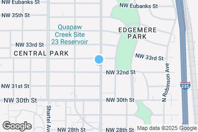 Map image of the property - 3309 N Walker Ave