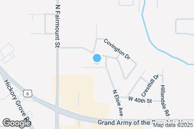 Map image of the property - 3320 W 42nd St