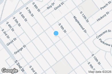 Map image of the property - 904 S 8th St
