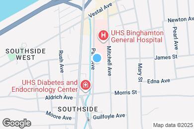 Map image of the property - 43 Park Ave