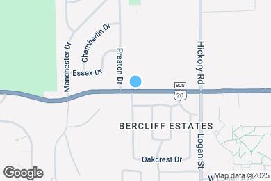 Map image of the property - South Bend Thrive