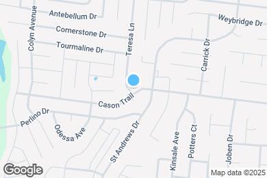 Map image of the property - 2026 Cason Trail