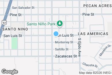 Map image of the property - 2909 San Luis St