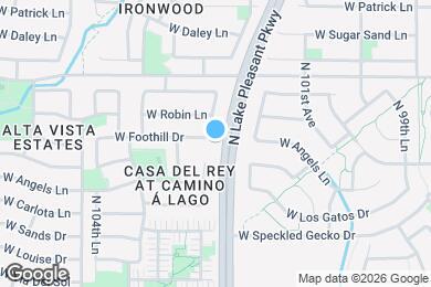 Map image of the property - 22401 N 102nd Ln