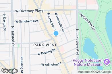 Map image of the property - 2573 N Clark St