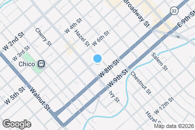 Map image of the property - 621 W 7th St