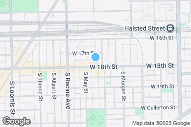 Map image of the property - 1112 W 18th St