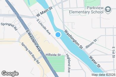 Map image of the property - 150 S Lincoln Ave