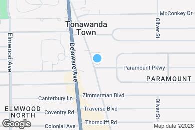 Map image of the property - 929 Delaware Rd