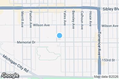 Map image of the property - 1616 Memorial Dr