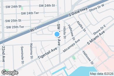 Map image of the property - 1701 Espanola Dr