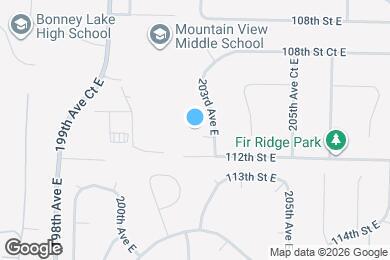 Map image of the property - 20211 111th St Ct E