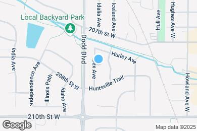 Map image of the property - 20726 Ibex Ave